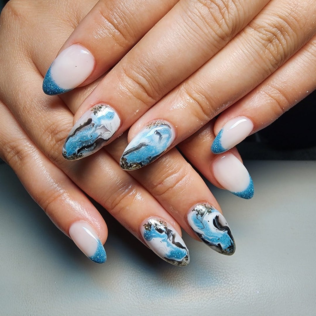 Nail set done at Real Beauty Emporium